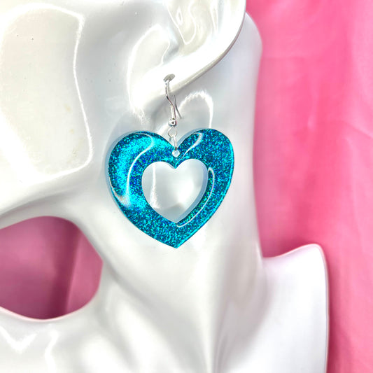 Sparkly Love Earrings