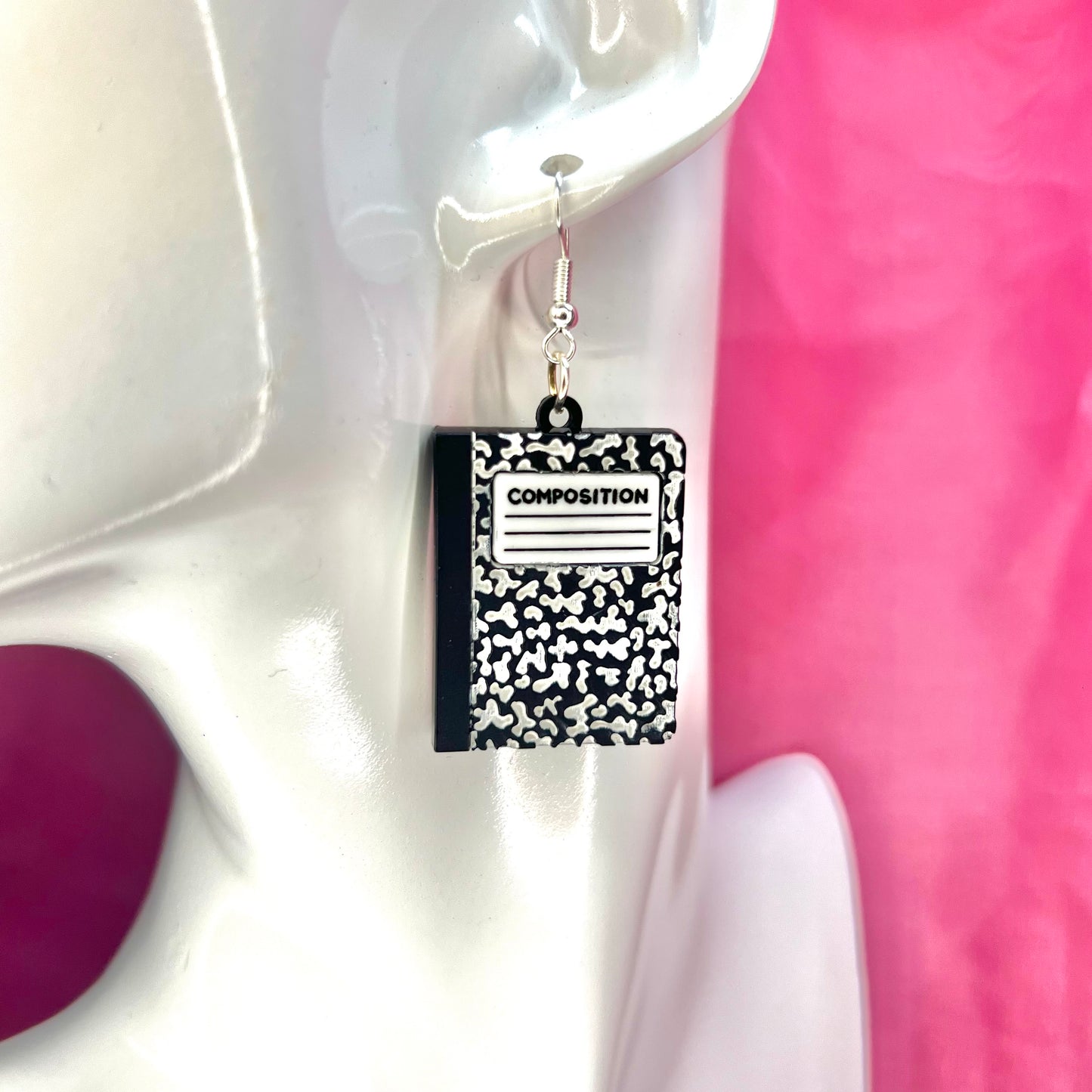 Composition Book Earrings