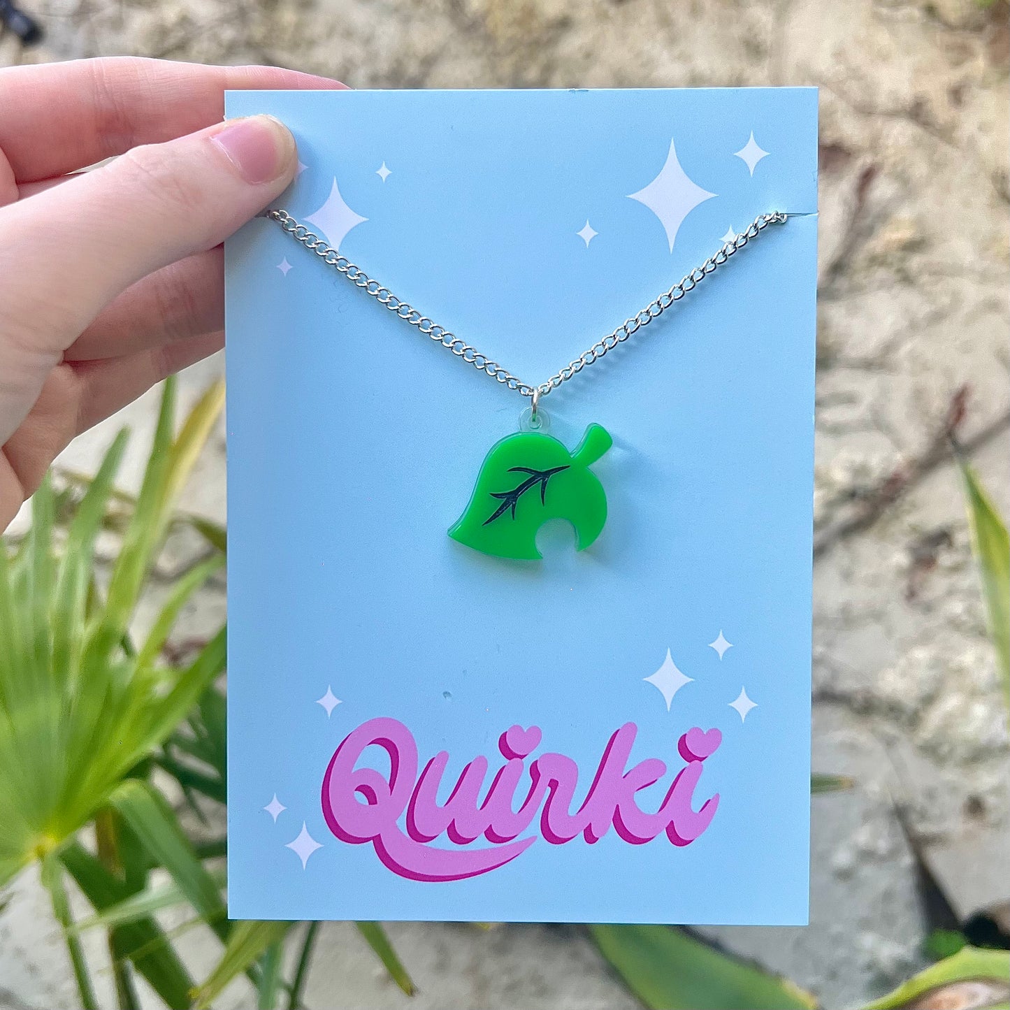 AC Leaf Necklace