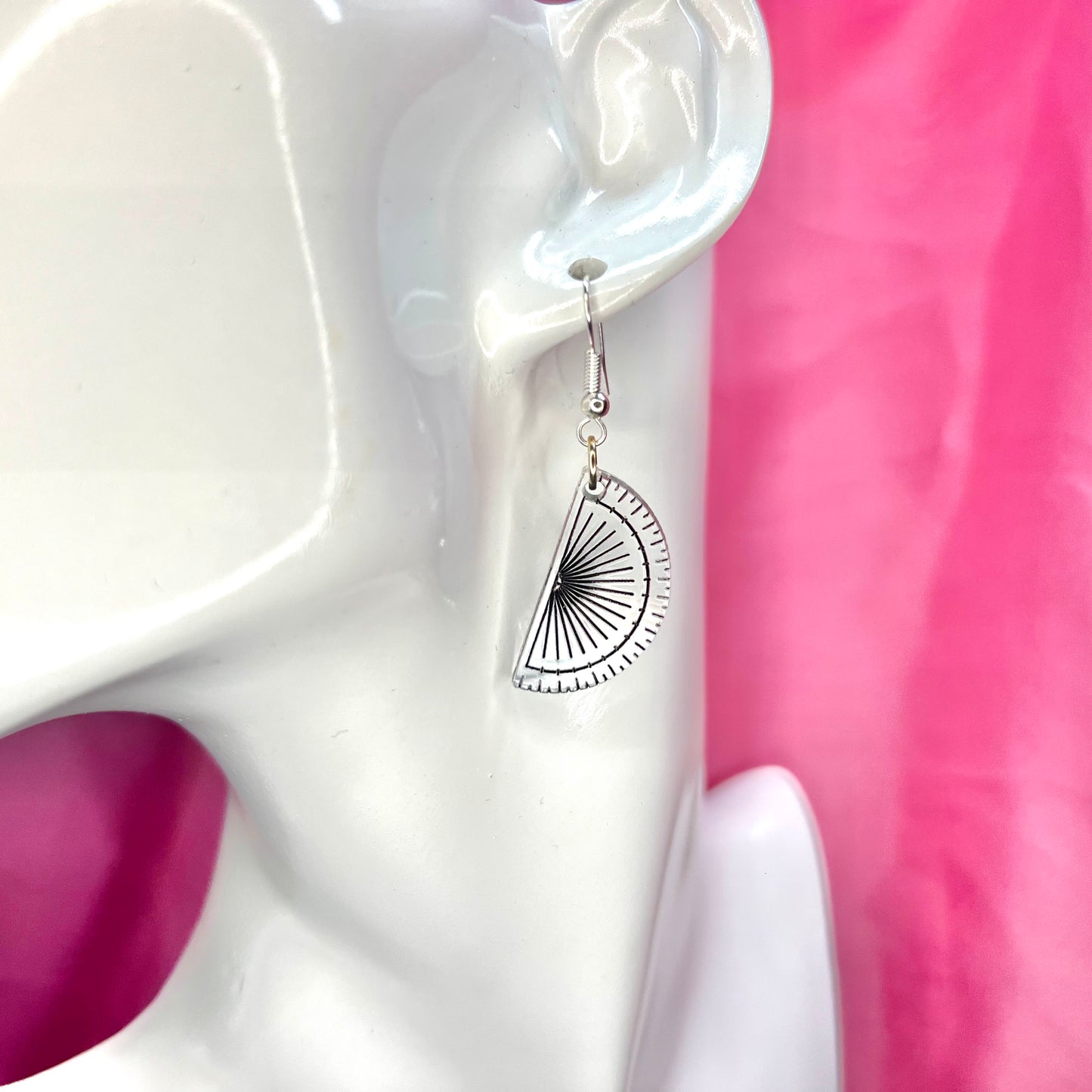 Mismatched Geometry Kit Earrings