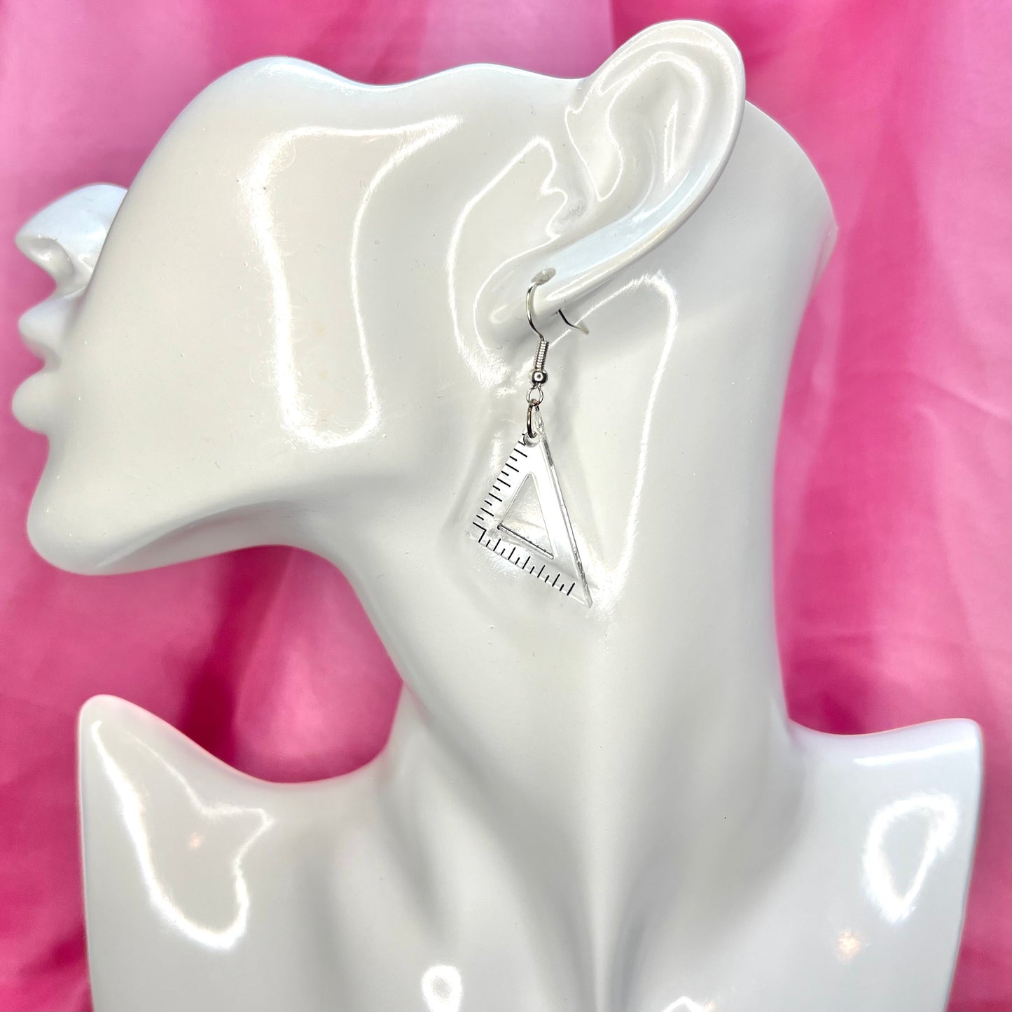 Mismatched Geometry Kit Earrings