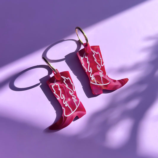 Cowboy Boot Earrings
