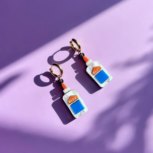 Elementary Glue Earrings