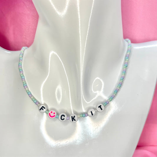 Fuck It Necklace