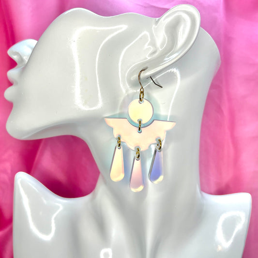 Iridescent Sugar Drop Earrings