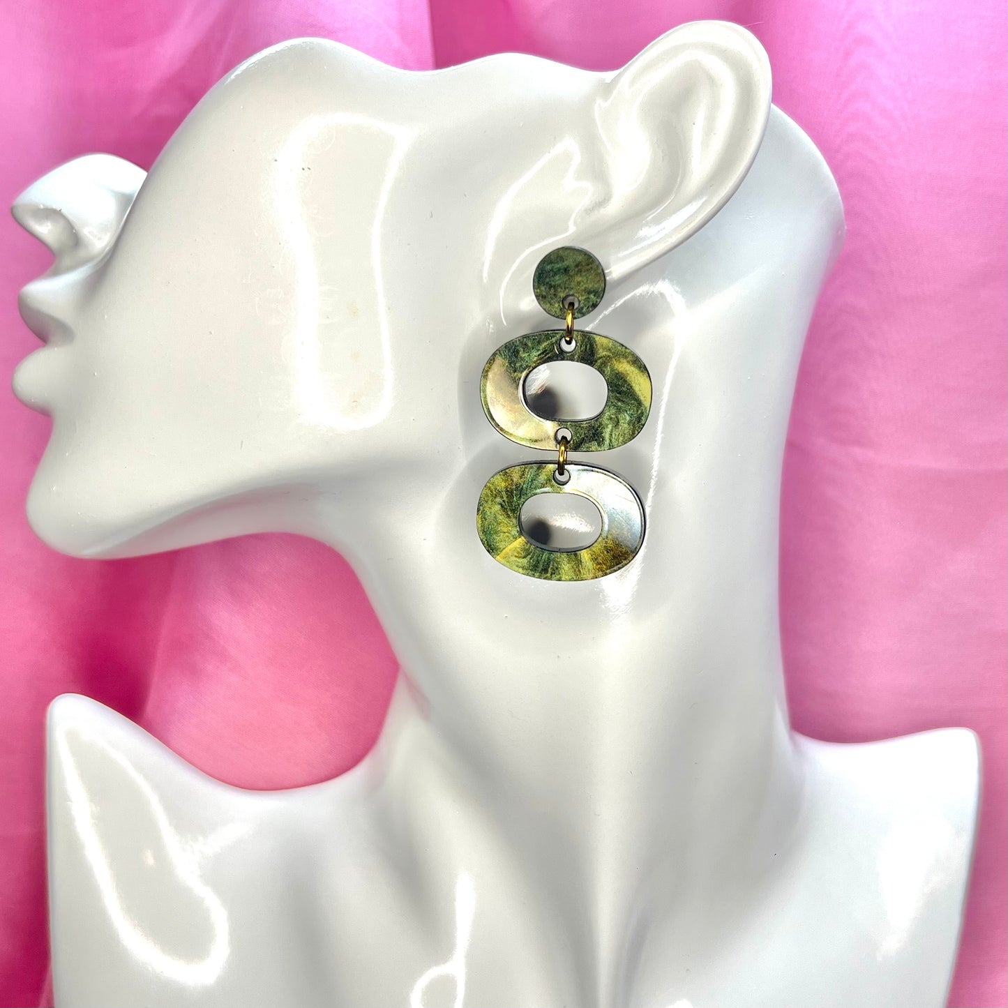 60s Oval Earrings