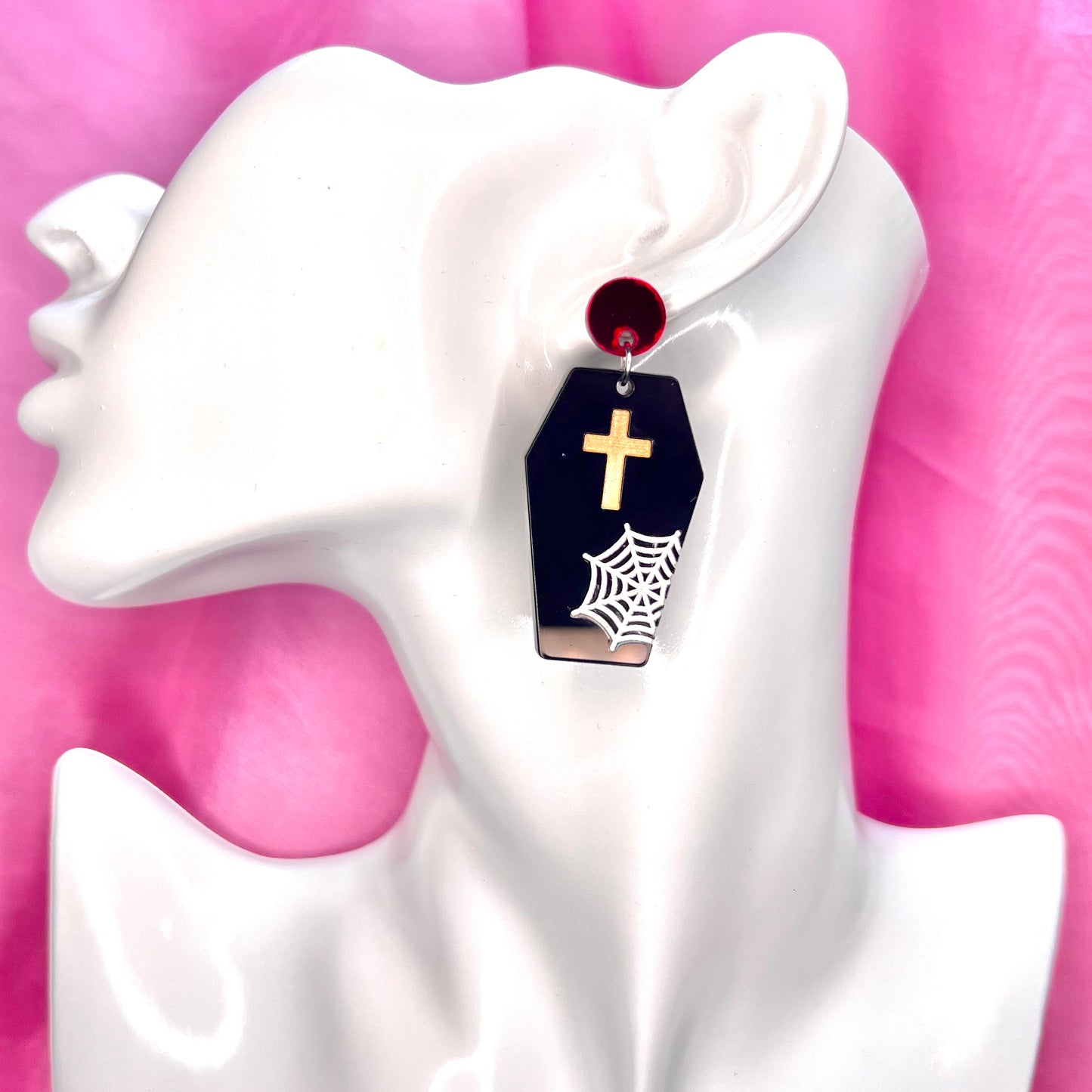 Coffin Earrings