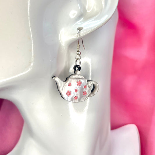 Brew-teaful Teapot Earrings