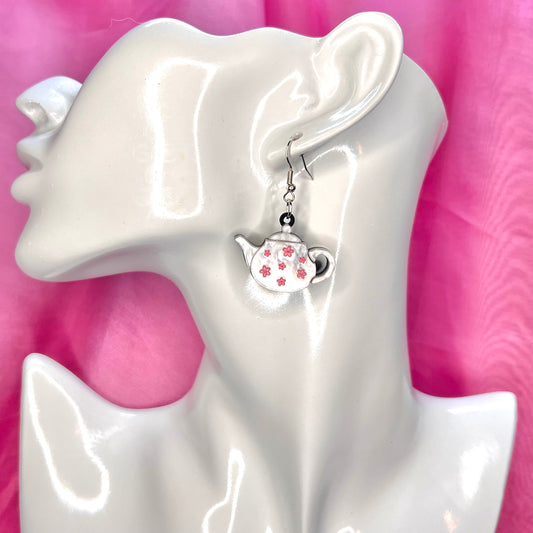 Brew-teaful Teapot Earrings