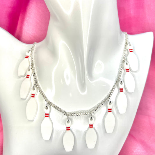 Bowling Pin Necklace
