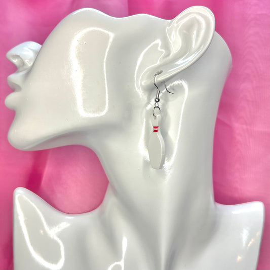 Bowling Pin Earrings