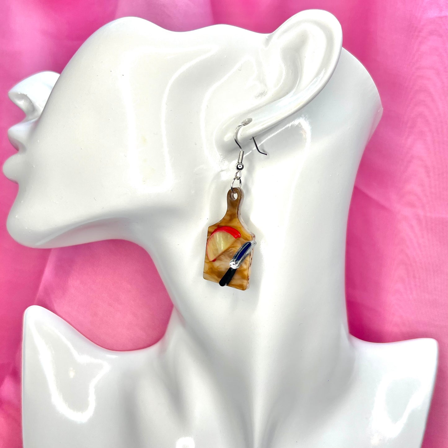 Cheese Board Earrings