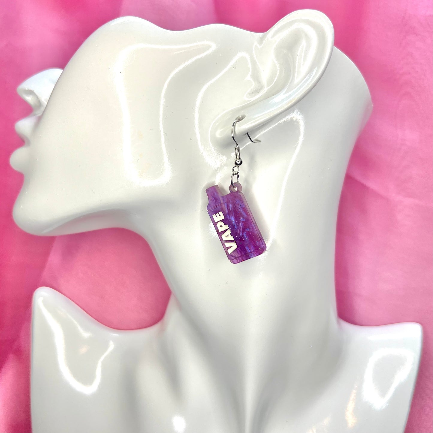 Stop Vaping Earrings