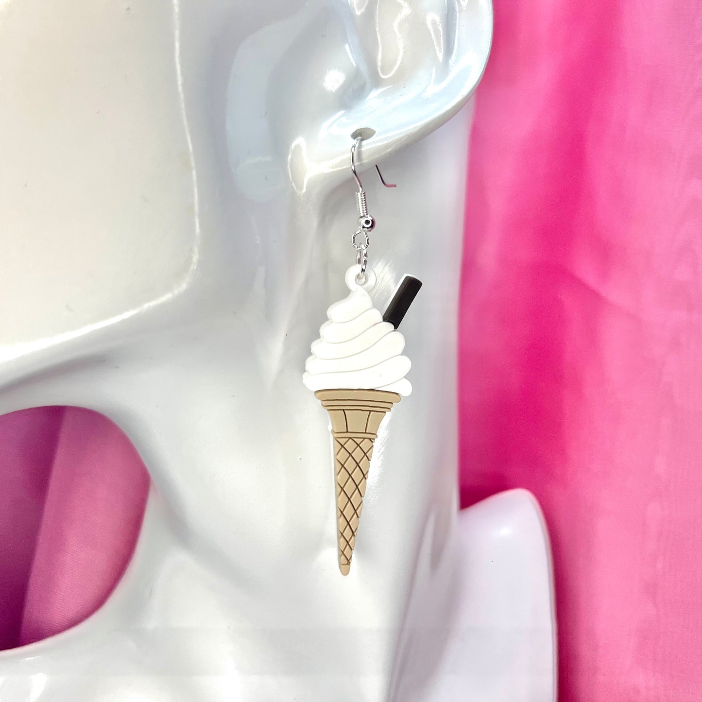 Ice Cream Cone Earrings