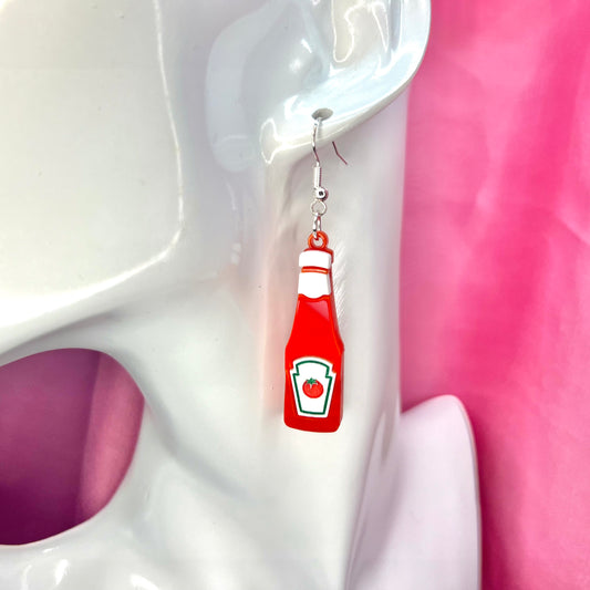 Ketchup Earrings