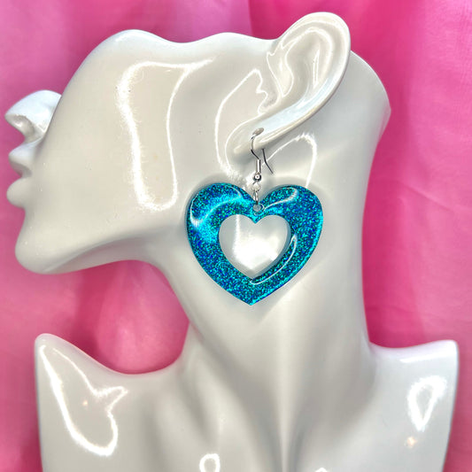 Sparkly Love Earrings