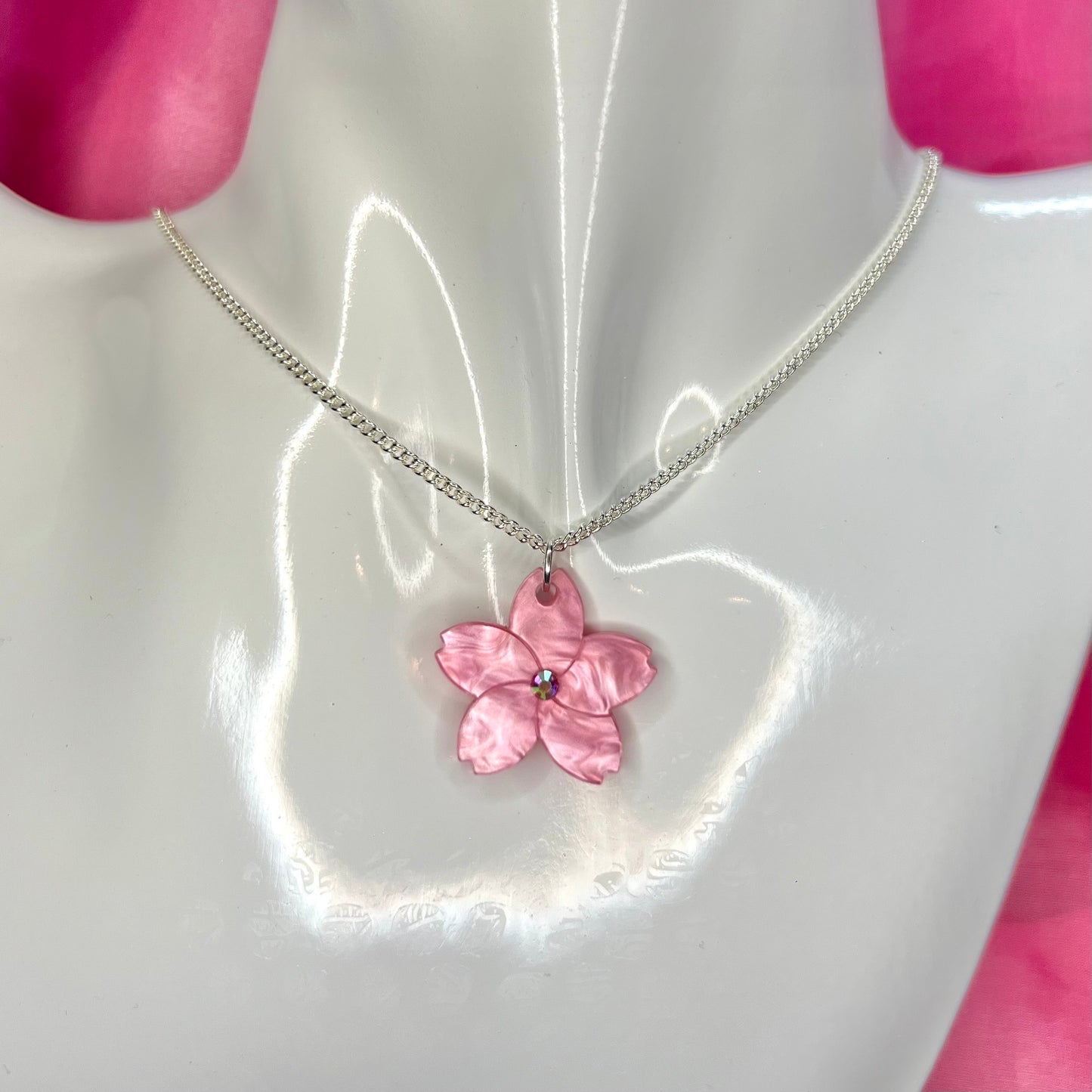 Cherry Blossom Necklace